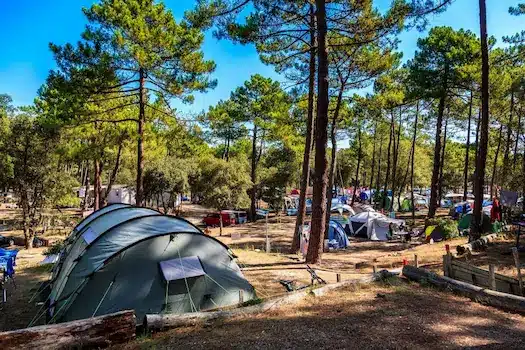 Camping à Hourtin avec emplacement pour tente